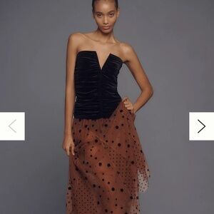 Maeve Tulle Maxi Skirt (Anthropologie)